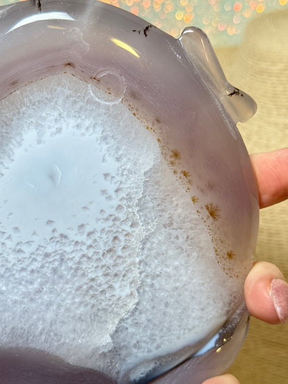Druzy Agate Fish