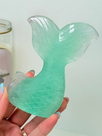 Fluorite Mermaid Tail