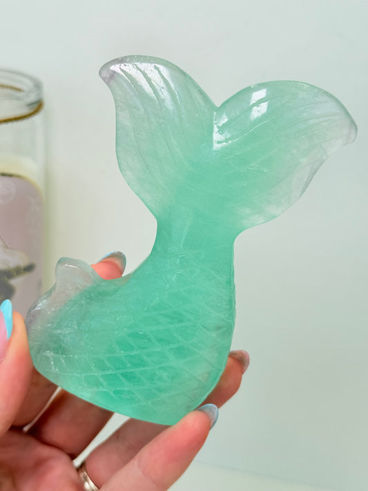 Fluorite Mermaid Tail