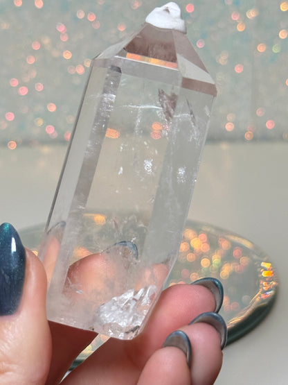 Blue Needle Quartz Point