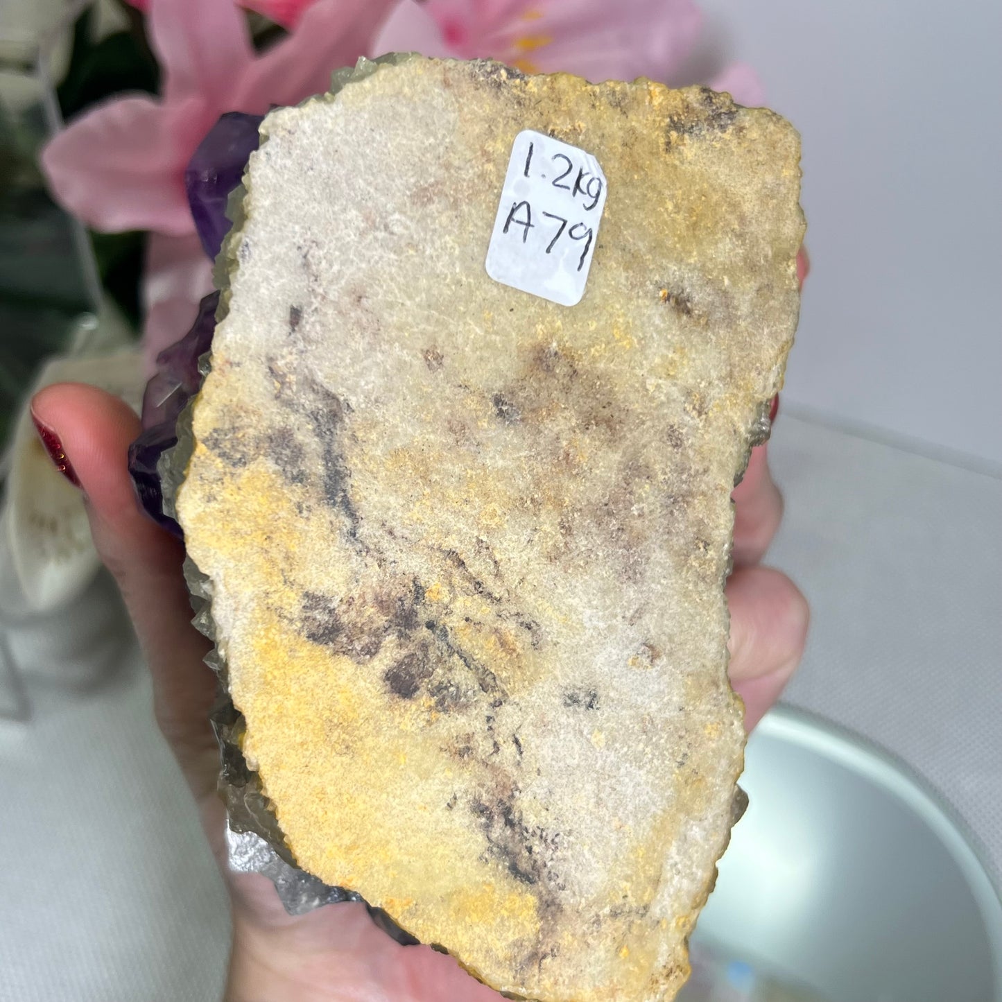 Large Raw Amethyst Chunk 1.2kg