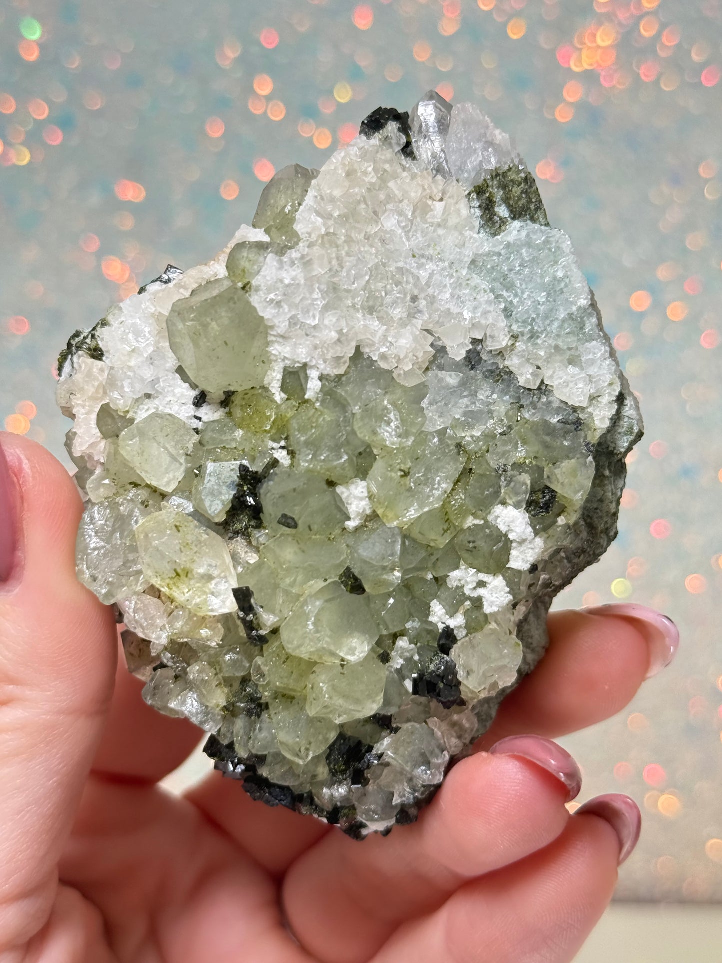 Epidote & Quartz Raw