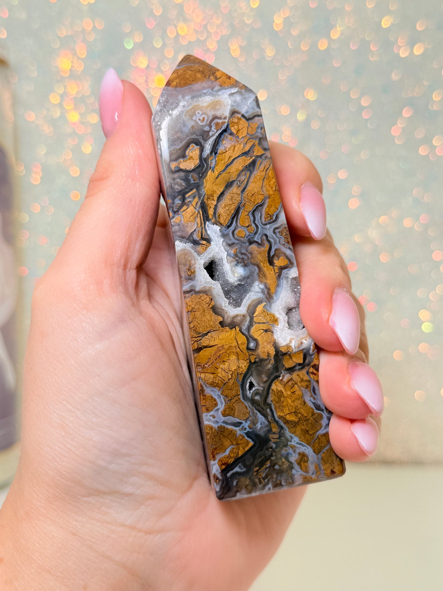Brecciated Jasper Tower