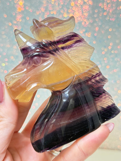 Fluorite Unicorn