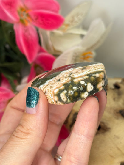 8th Vein Ocean Jasper Heart