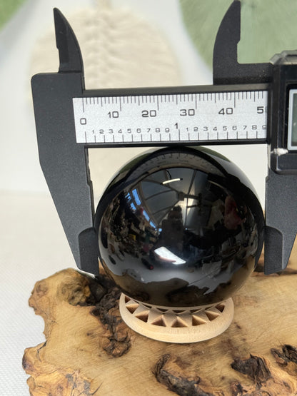 Silver Sheen Obsidian Sphere