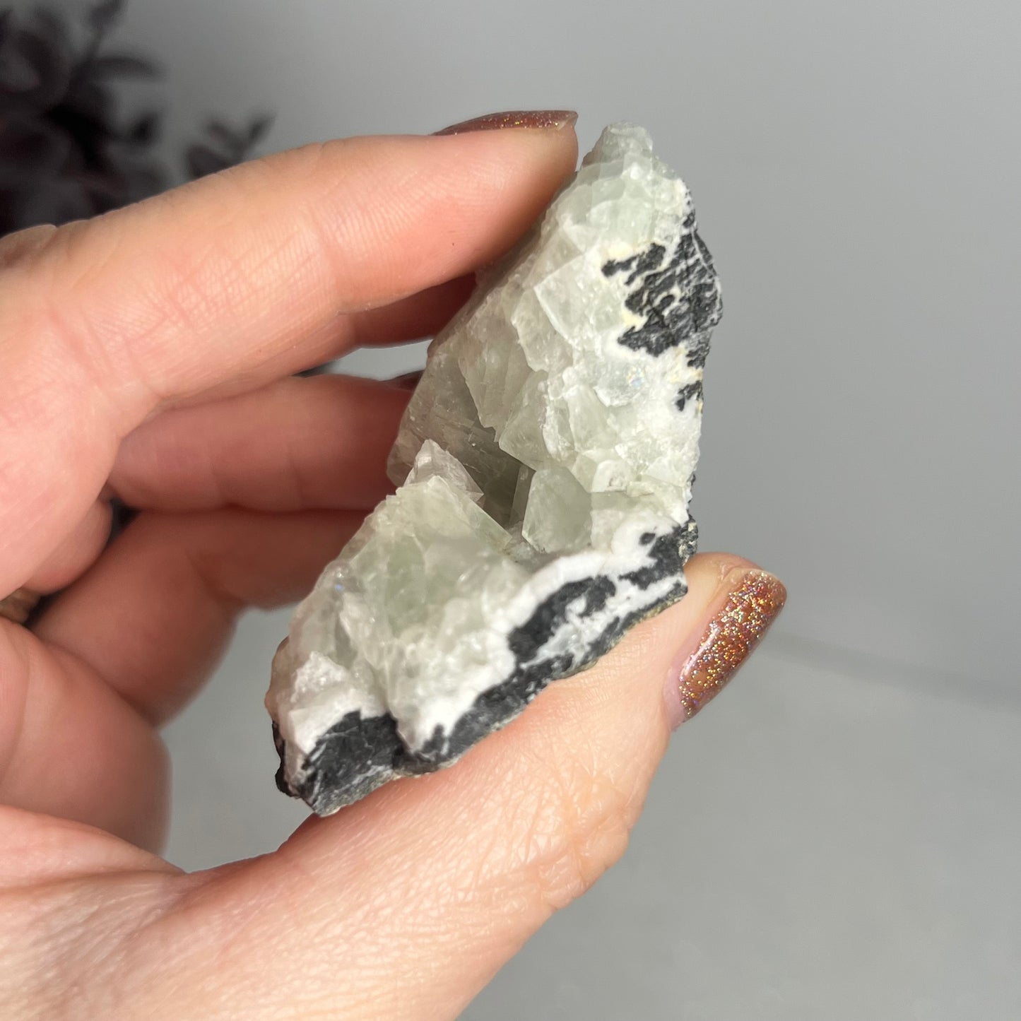 Fluorite on Sphalerite Specimen