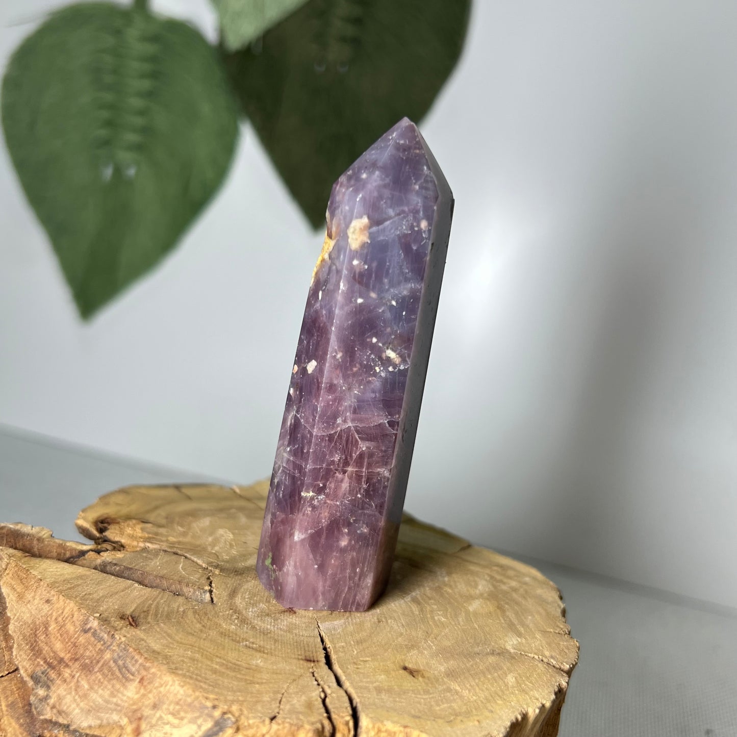 Lavender Rose Quartz Point