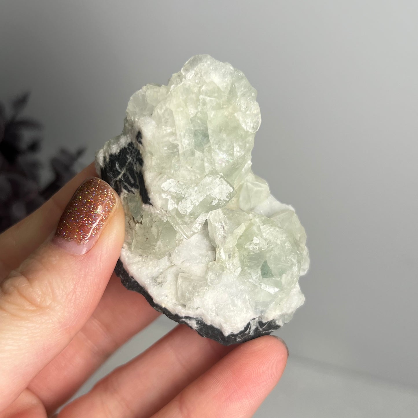 Fluorite on Sphalerite Specimen