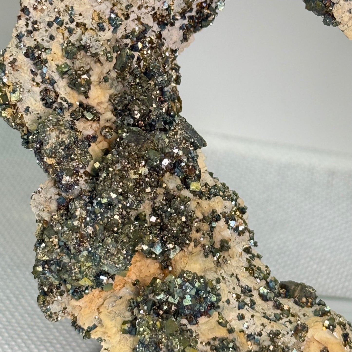 Chalcopyrite On Matrix (Heart Shape!)