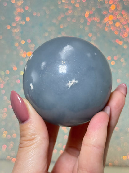 Angelite Sphere