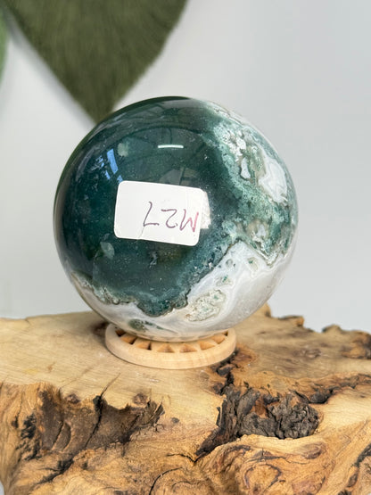 Moss Agate Sphere