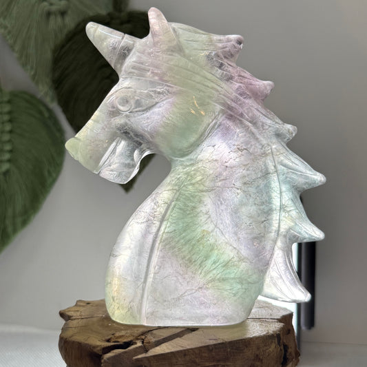 Large Fluorite Unicorn