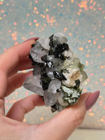 Epidote & Quartz Raw
