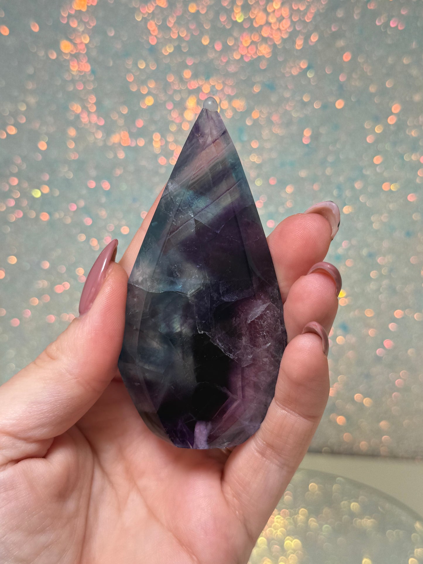 Fluorite Teardrop