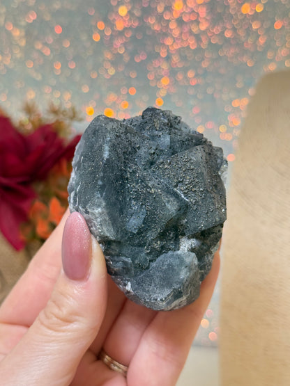 Fluorite Raw Pyrite (Insane UV!)