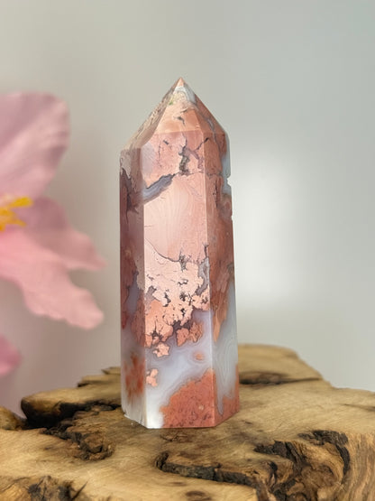Cotton Candy Agate Point