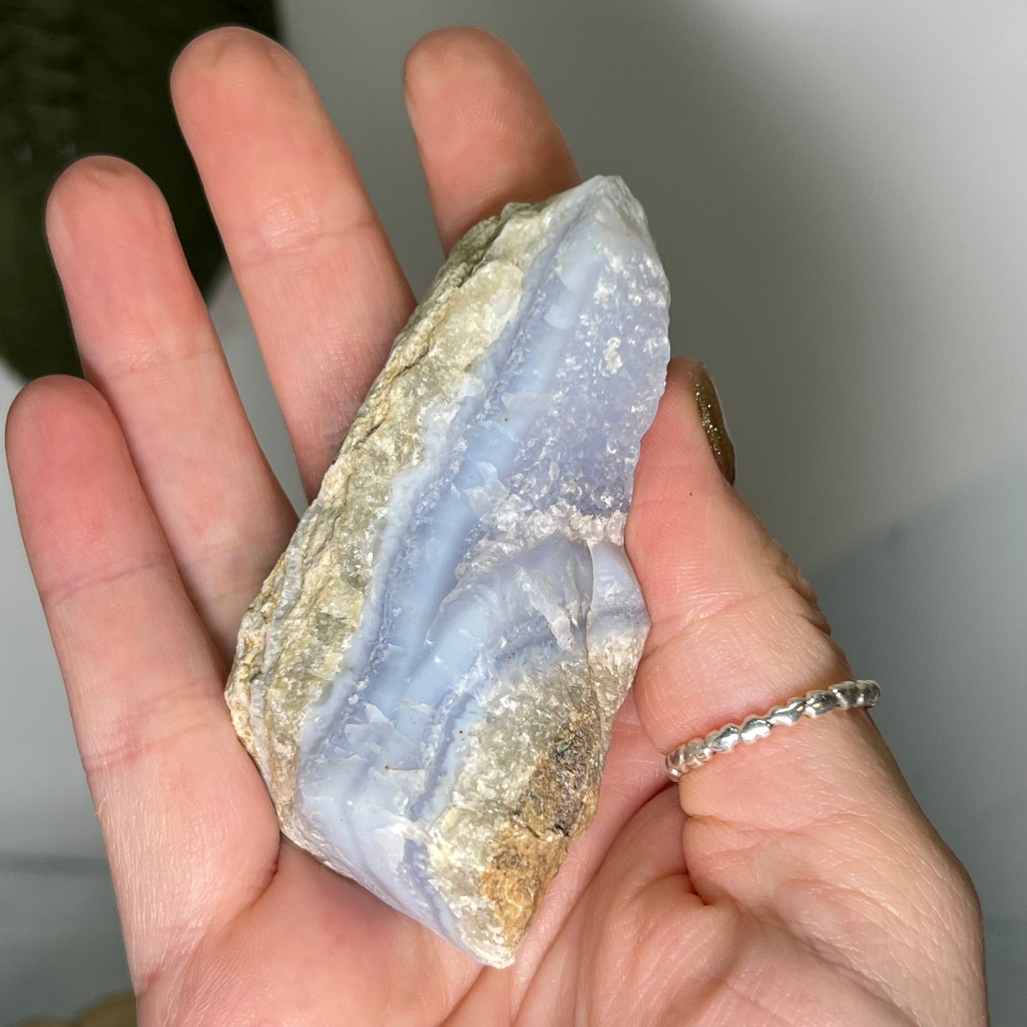 Blue Lace Agate Raw