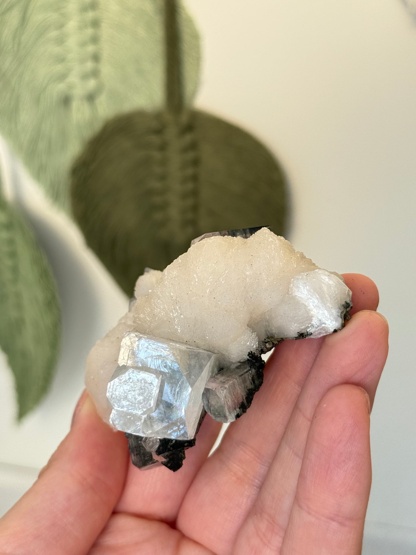 Apophyllite With Stillbite