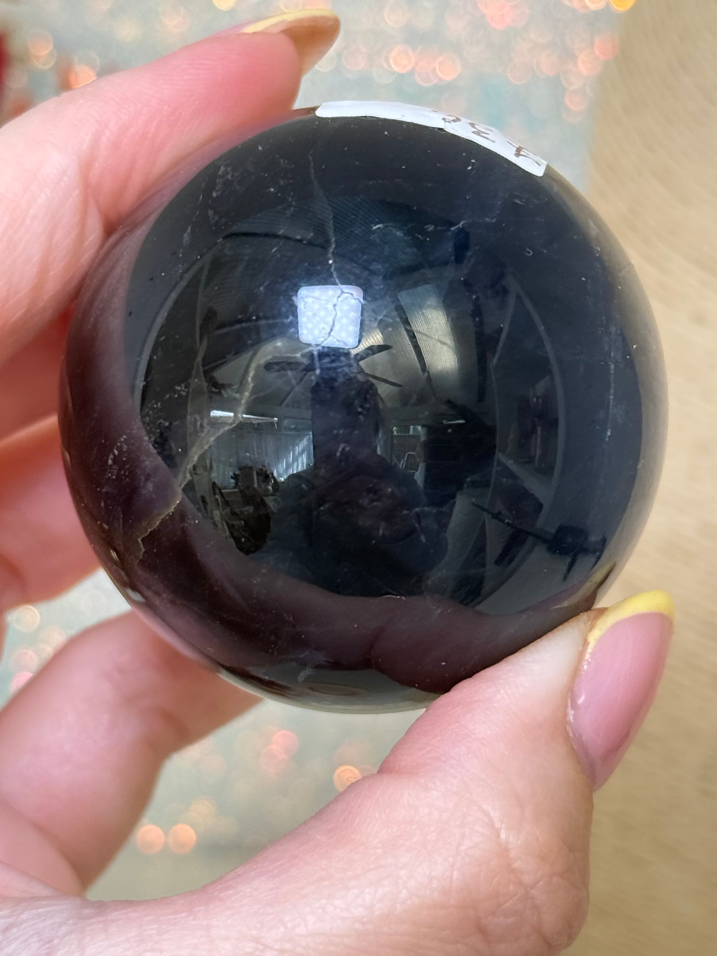 Blue Fluorite Sphere