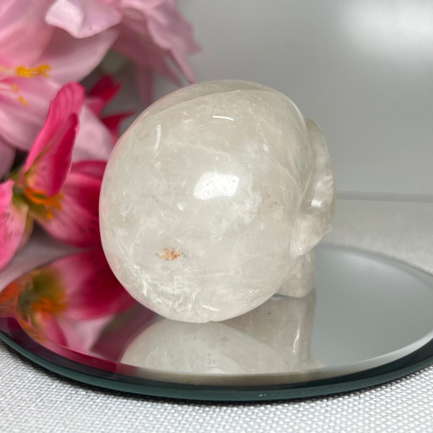 Clear Quartz Skull