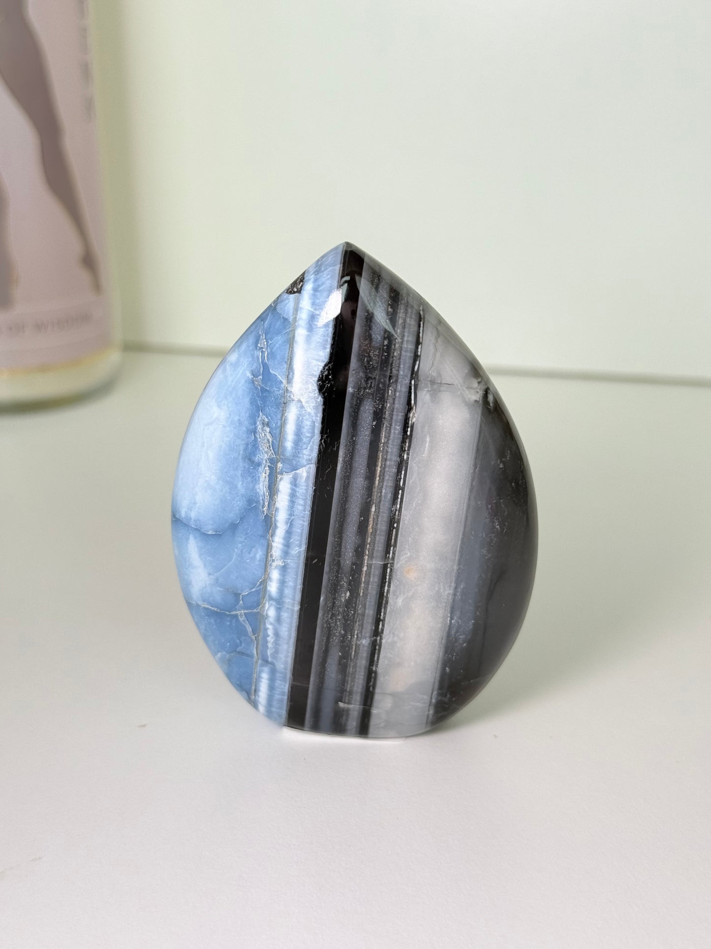 Indian Blue Opal Flame