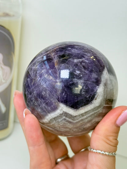 Large Dream Amethyst Sphere