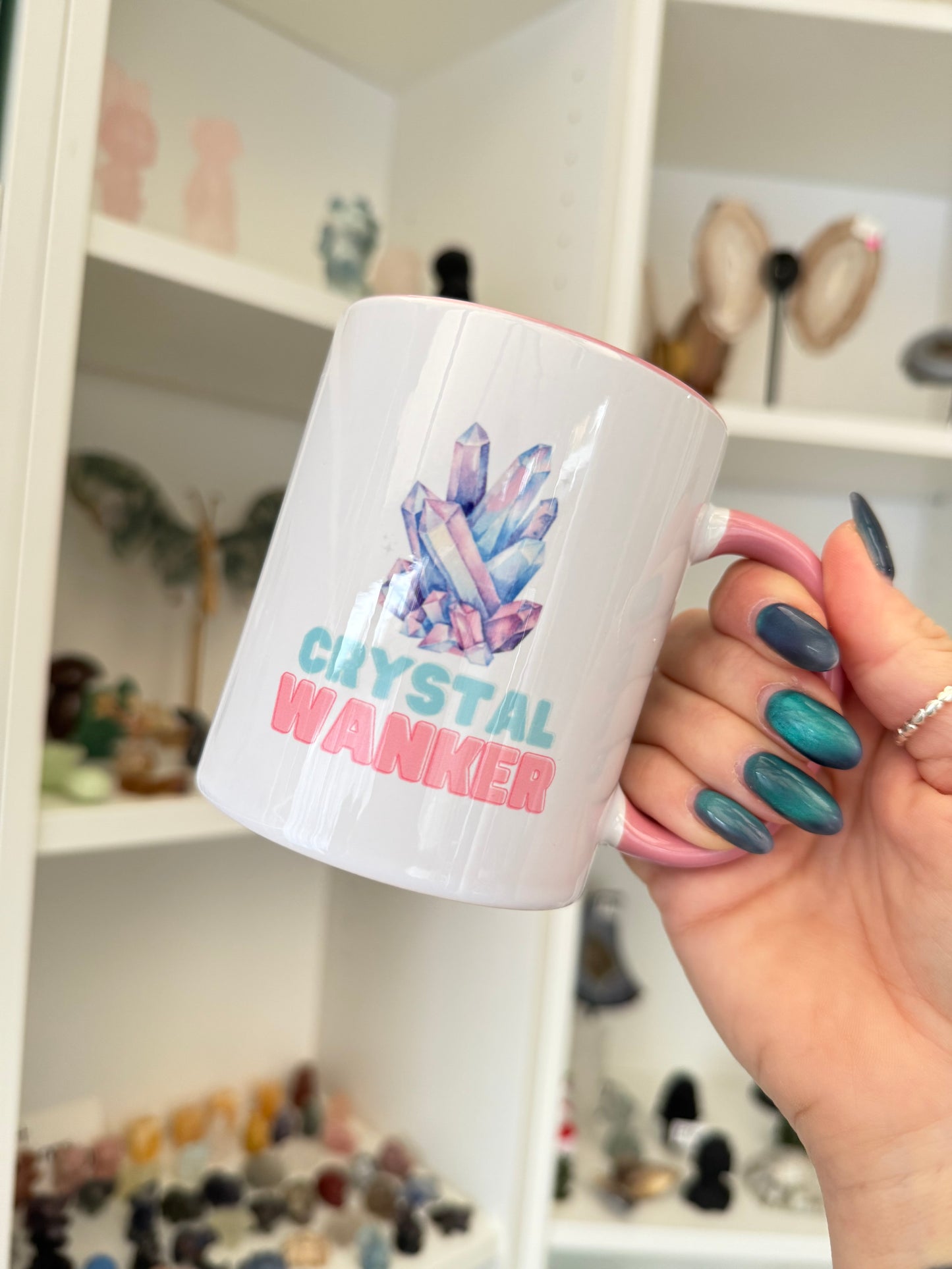 Crystal W*NKER Mug