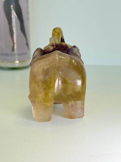 Fluorite Elephant