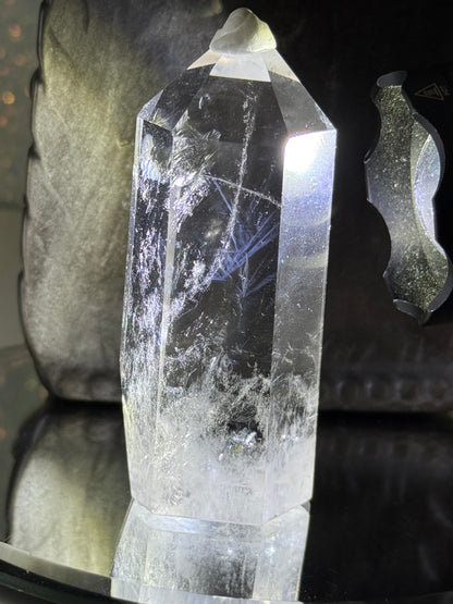 Blue Needle Quartz Point