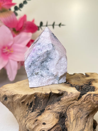 Pink Sodalite Part Raw/Polished Cupcake Tower