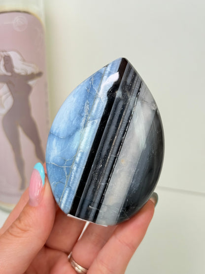 Indian Blue Opal Flame