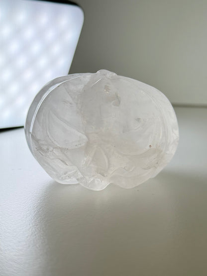 Clear Quartz Pumpkin