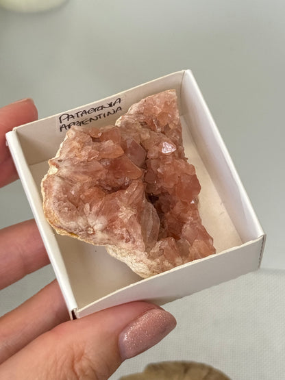 Pink Amethyst Geode (Patagonia, Argentina)