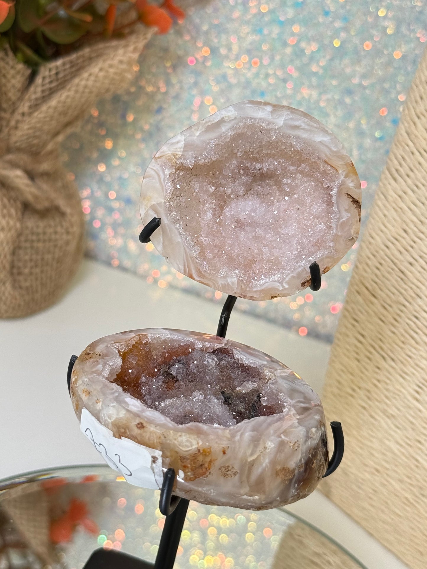 Druzy Agate Ring Display Box