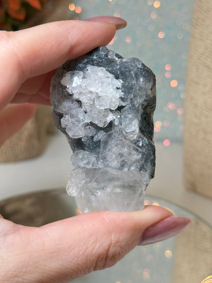 Black Chalcedony & Apophyllite