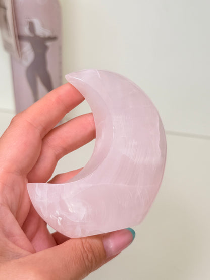Mangano Calcite Moon (Self Standing)