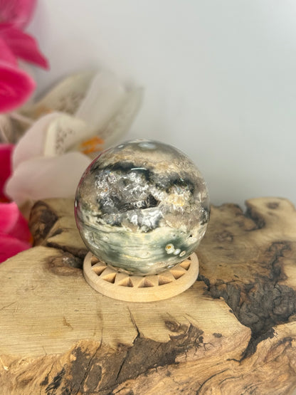 8th Vein Ocean Jasper Sphere