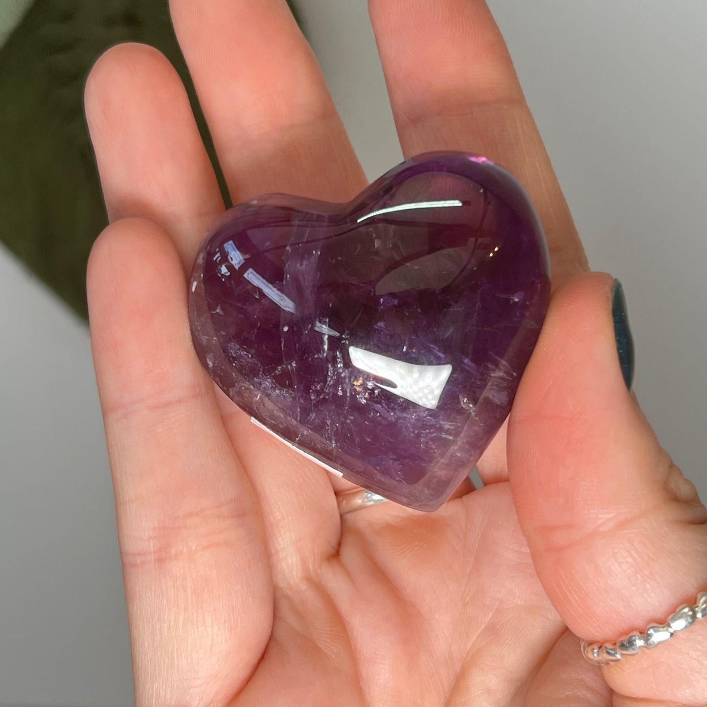 Amethyst Heart