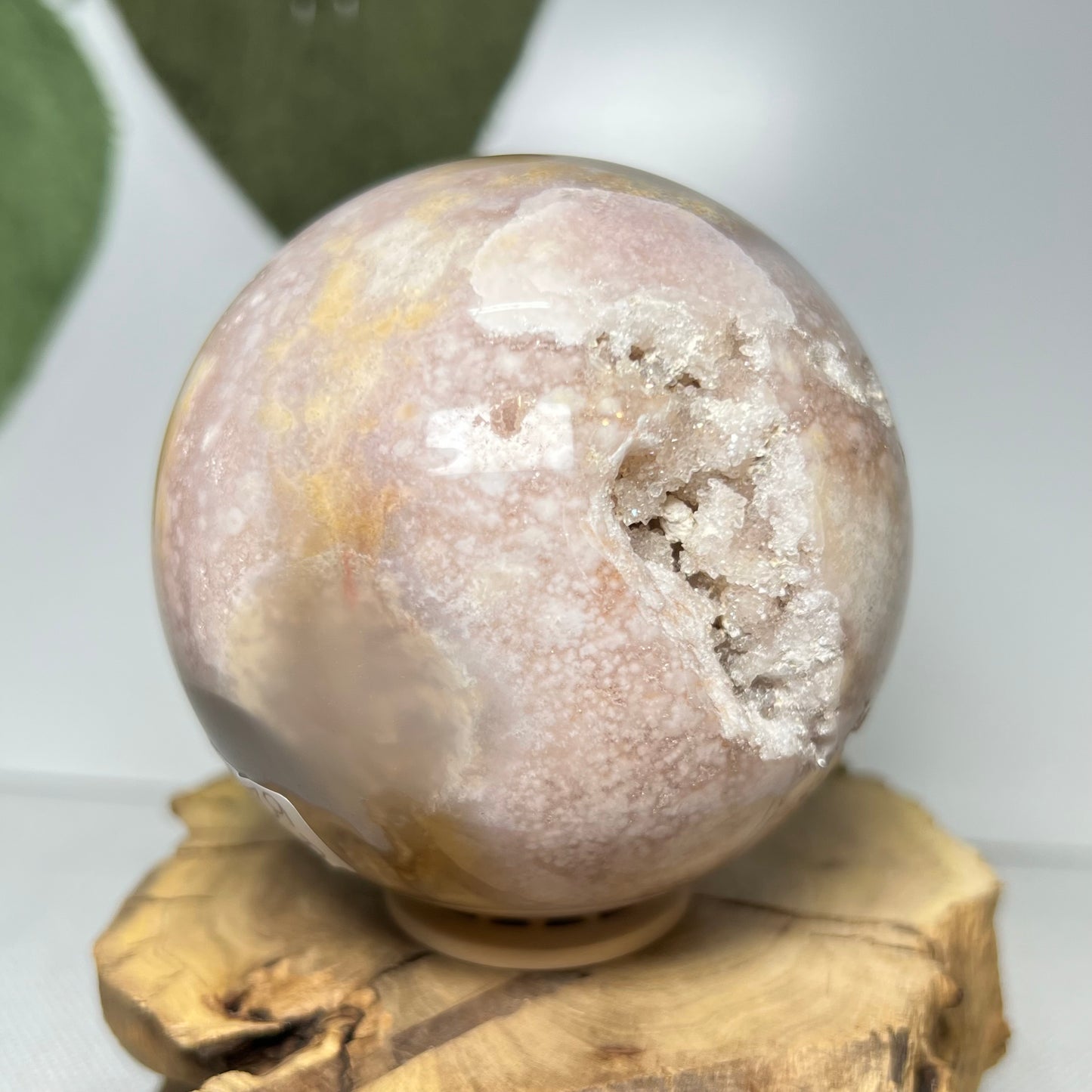 Large Pink Amethyst Sphere