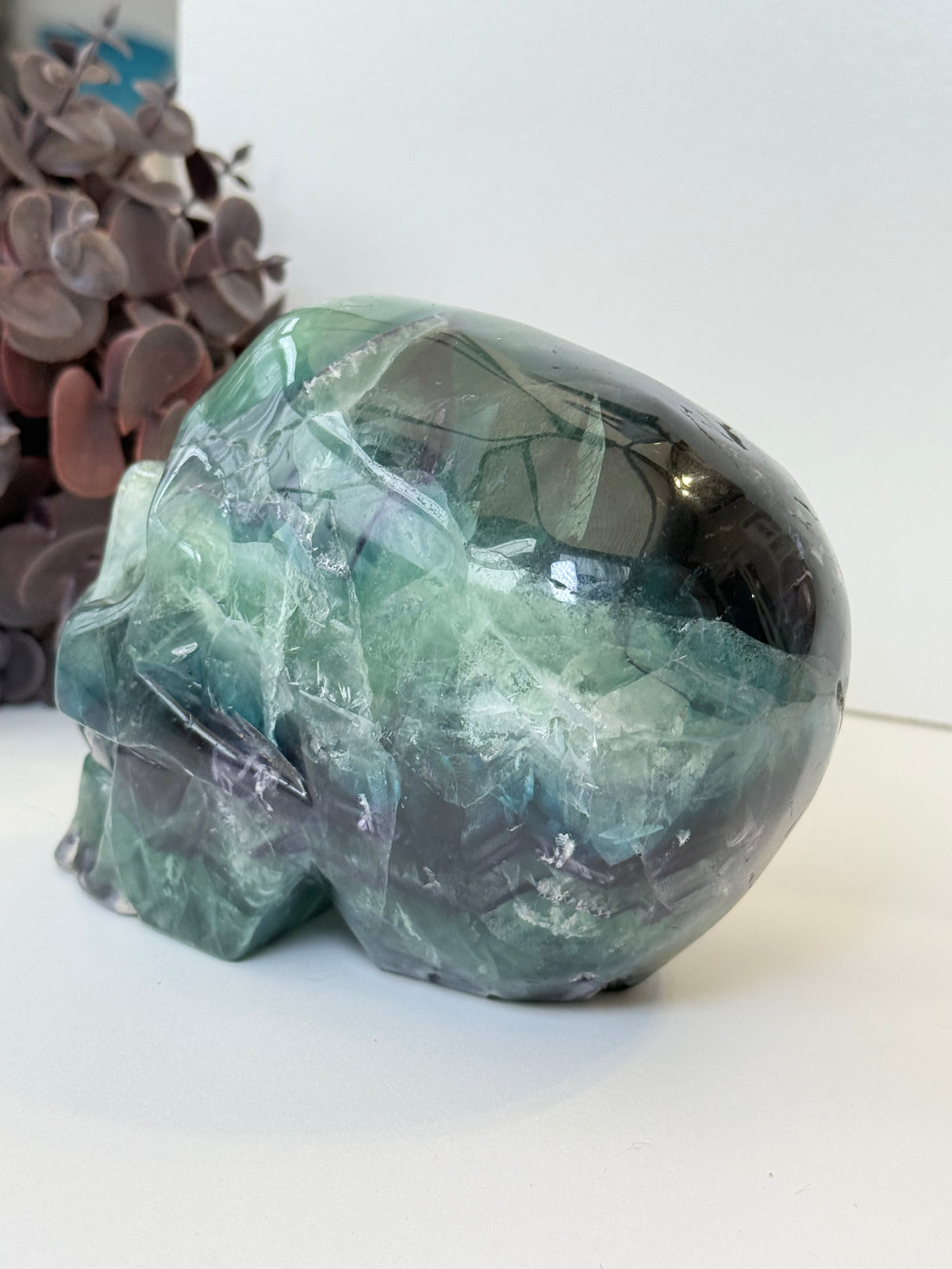 Large 1.5kg Fluorite Skull