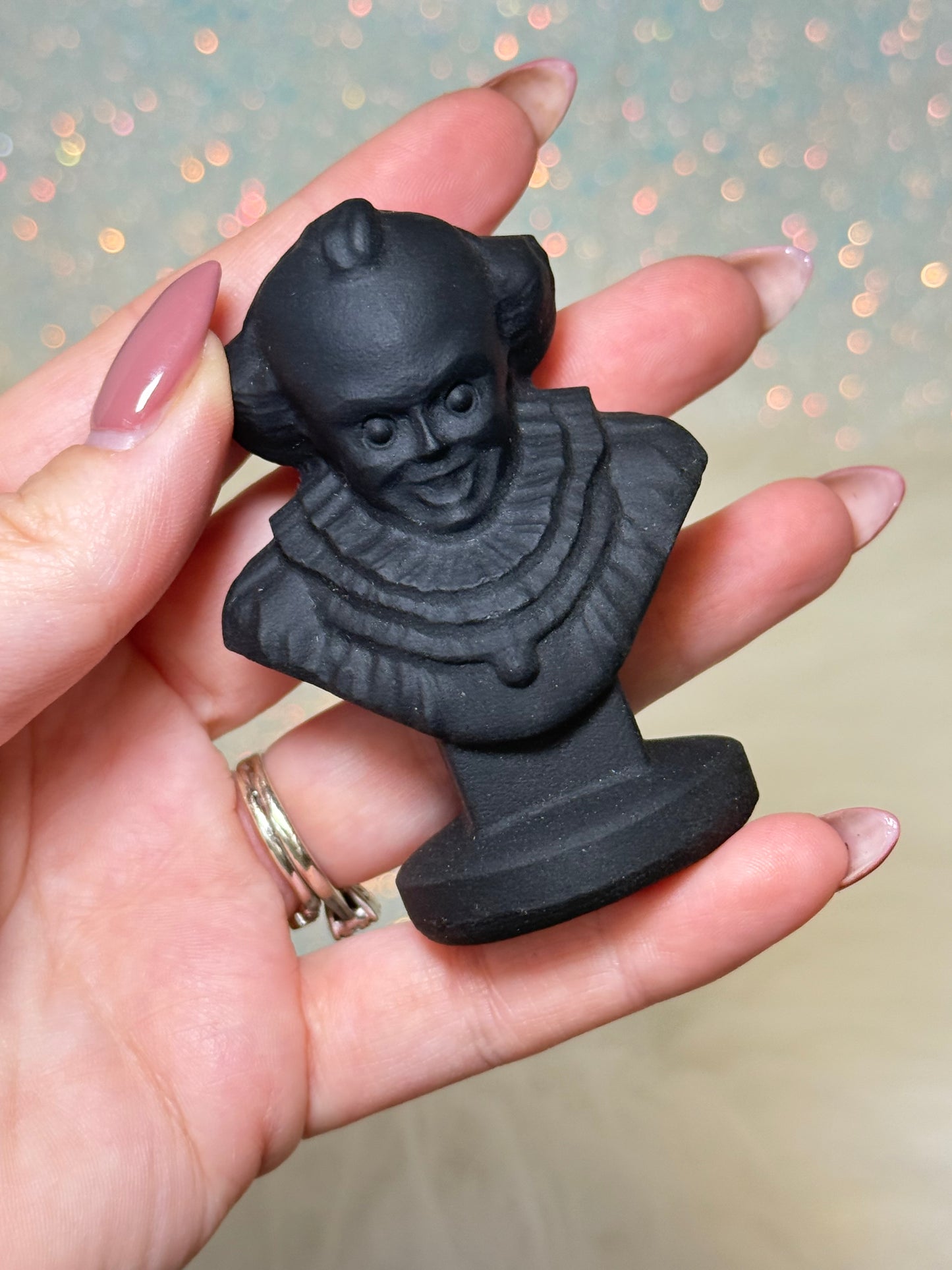 Matte Black Obsidian Pennywise