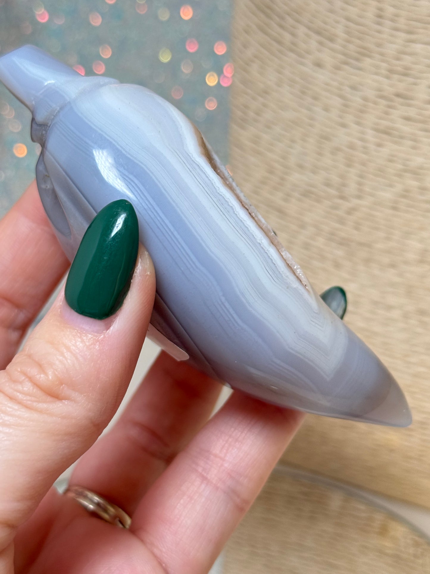 Druzy Agate Chilli Pepper