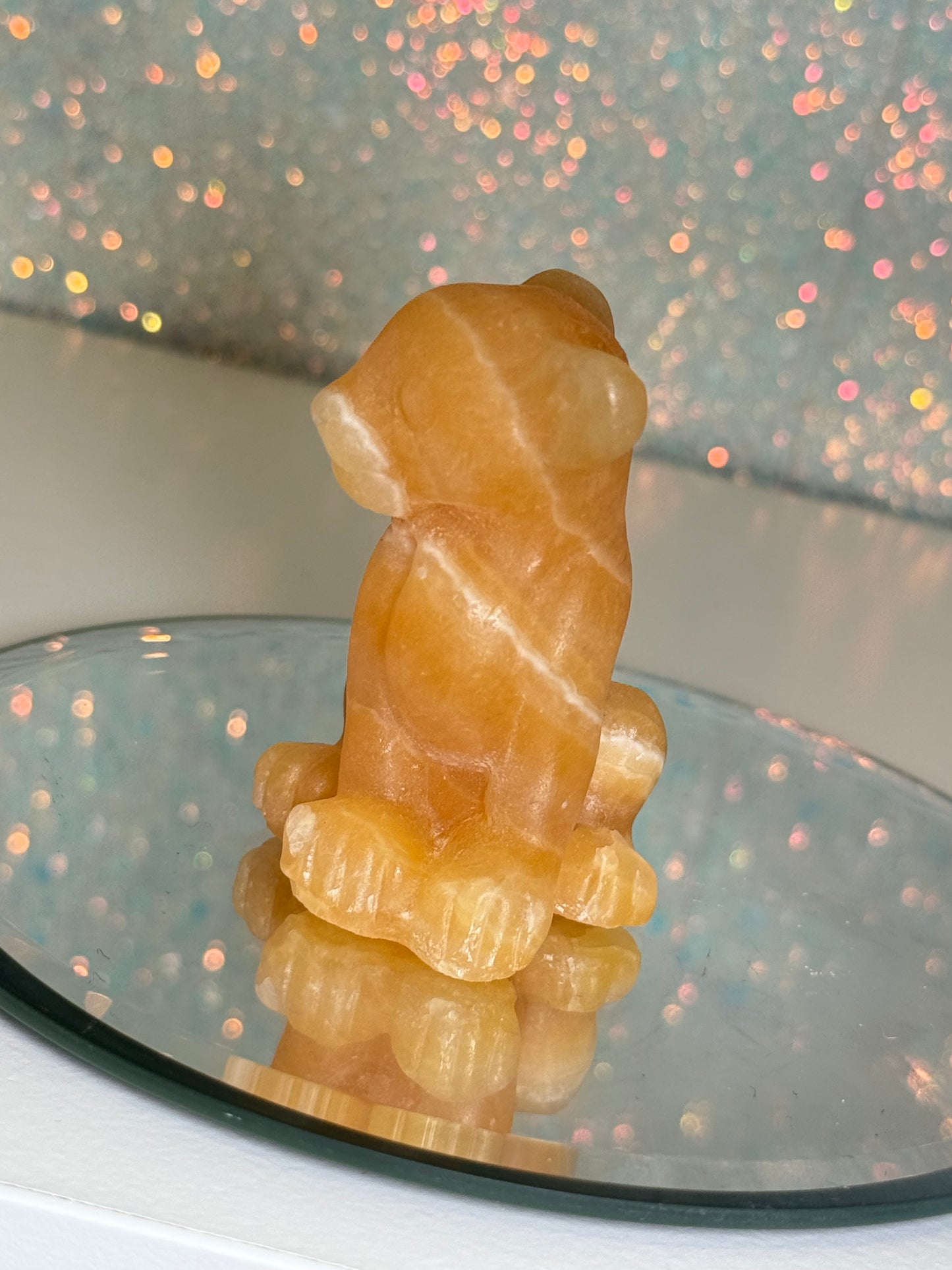 Orange Calcite Nala