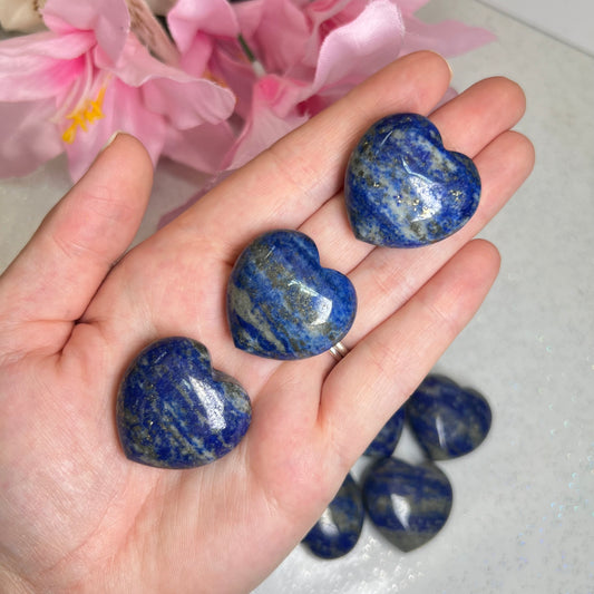 3cm Lapis Lazuli Heart