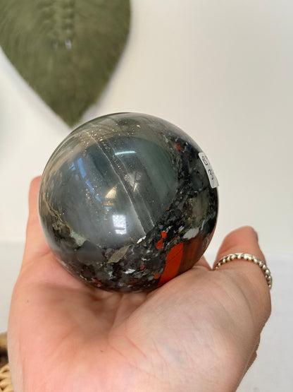 Africa Bloodstone Sphere