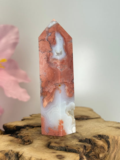 Cotton Candy Agate Point