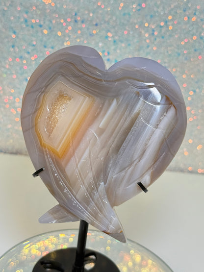 Druzy Agate Angel Wings