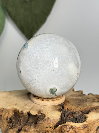 Moss Agate Sphere