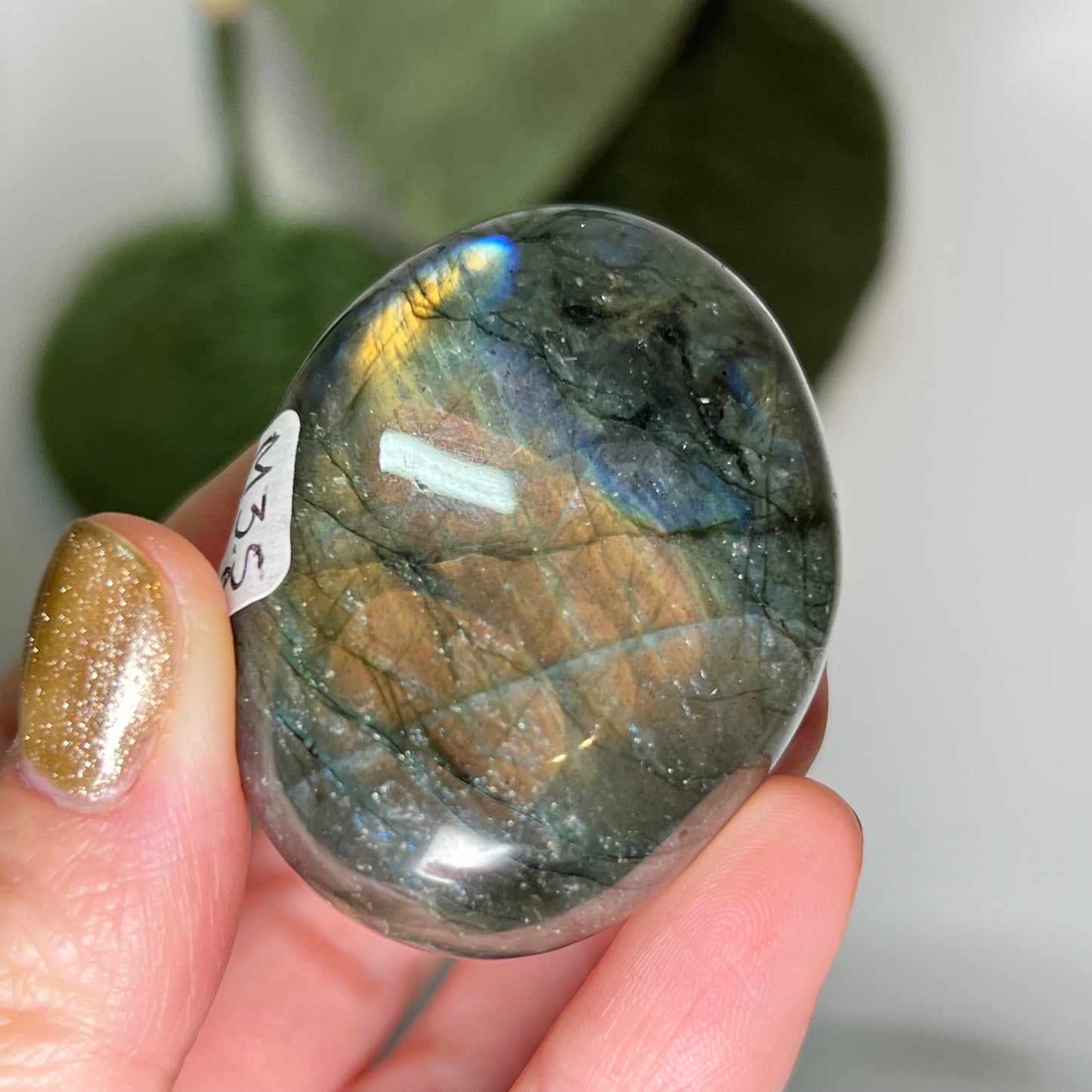 Labradorite Palm Stone